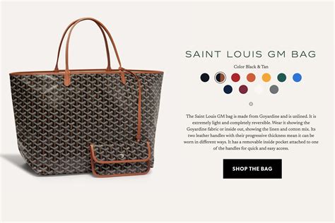 the goyard bag|goyard most expensive bag.